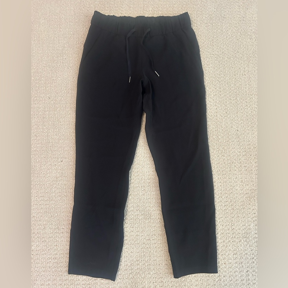 Lululemon On The Fly Black Pants
